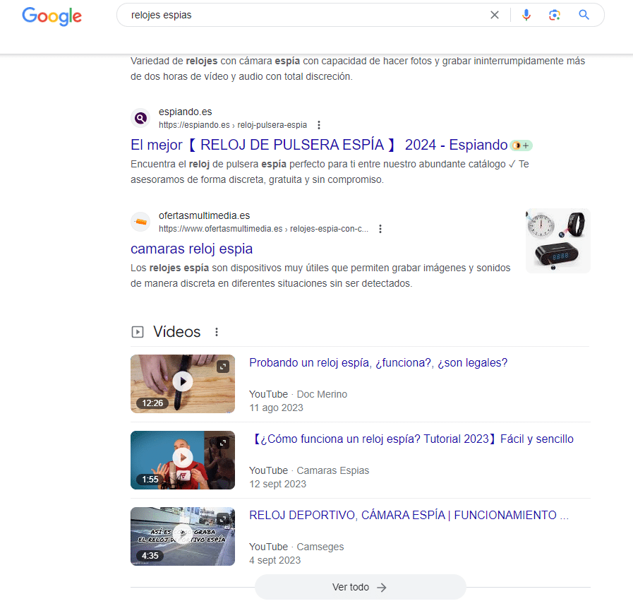 Serp de Vídeos